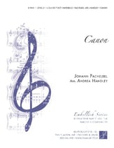 Canon Handbell sheet music cover